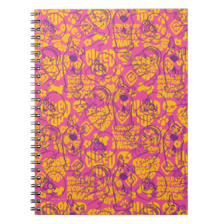 Cuaderno Scooby-Doo | Funky Flower Pattern