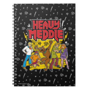 Cuaderno Scooby-Doo   Gráfico "Heavy Meddle"