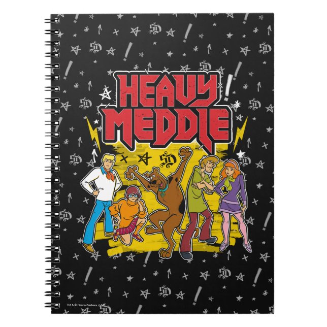 Cuaderno Scooby-Doo | Gráfico "Heavy Meddle" (Frente)