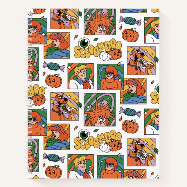 Cuaderno Scooby-Doo Halloween Photos Pattern (Anverso)