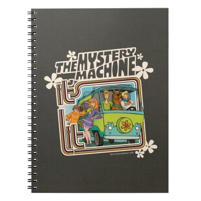 Cuaderno Scooby-Doo | "It's Lit" Mystery Machine Graphic (Frente)