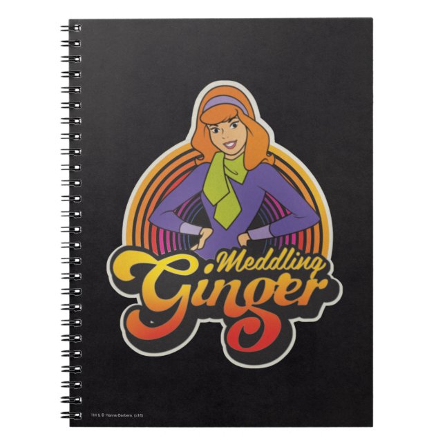 Cuaderno Scooby-Doo | "Meddling Ginger" Daphne (Frente)