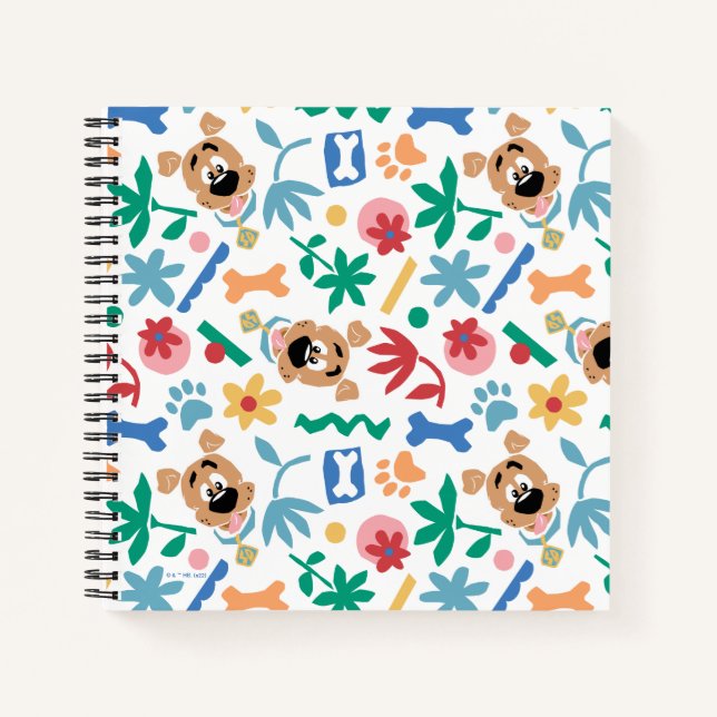 Cuaderno Scooby-Doo | Patrón de Baby Scooby Doo So Cute (Anverso)