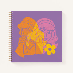 Cuaderno Scooby-Doo Retrato de flores de Daphne