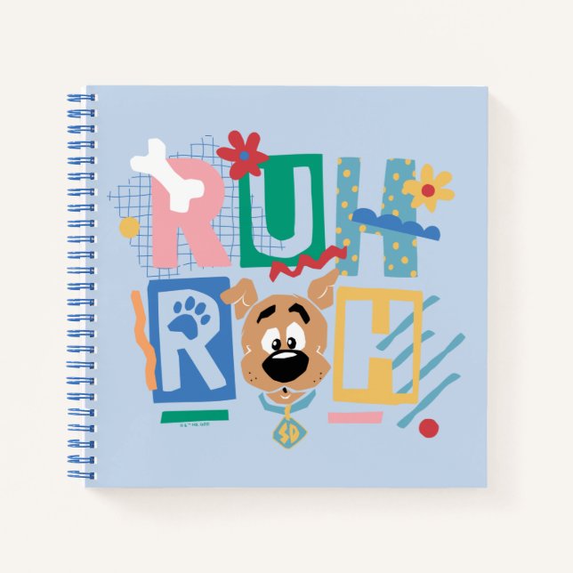 Cuaderno Scooby-Doo | Ruh Roh Baby Scooby-Doo (Anverso)