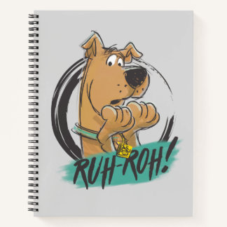 Cuaderno Scooby-Doo "¡Ruh Roh!" Esbozo de marcadores
