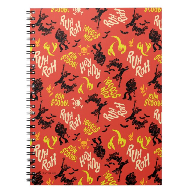 Cuaderno Scooby-Doo | Ruh Roh Run Scoob! Estampado (Frente)