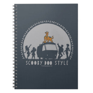 Cuaderno Scooby-Doo Style Tribal Van Silhouette