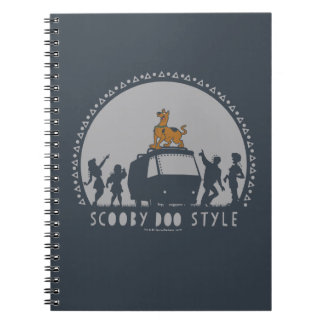 Cuaderno Scooby-Doo Style Tribal Van Silhouette