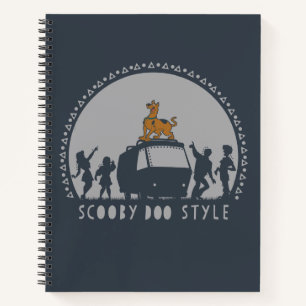 Cuaderno Scooby-Doo Style Tribal Van Silhouette