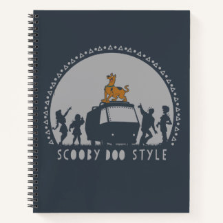 Cuaderno Scooby-Doo Style Tribal Van Silhouette