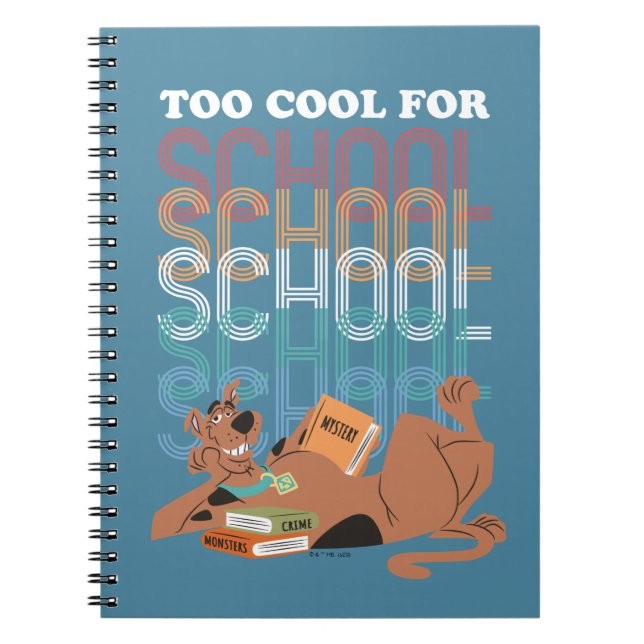 Cuaderno Scooby-Doo También Guay Para La Escuela (Frente)