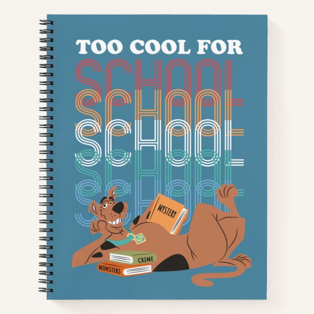 Cuaderno Scooby-Doo También Guay Para La Escuela (Anverso)