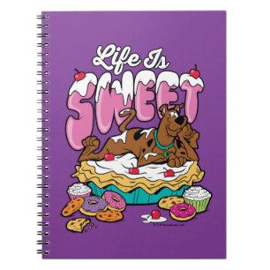 Cuaderno Scooby-Doo "vida es dulce "