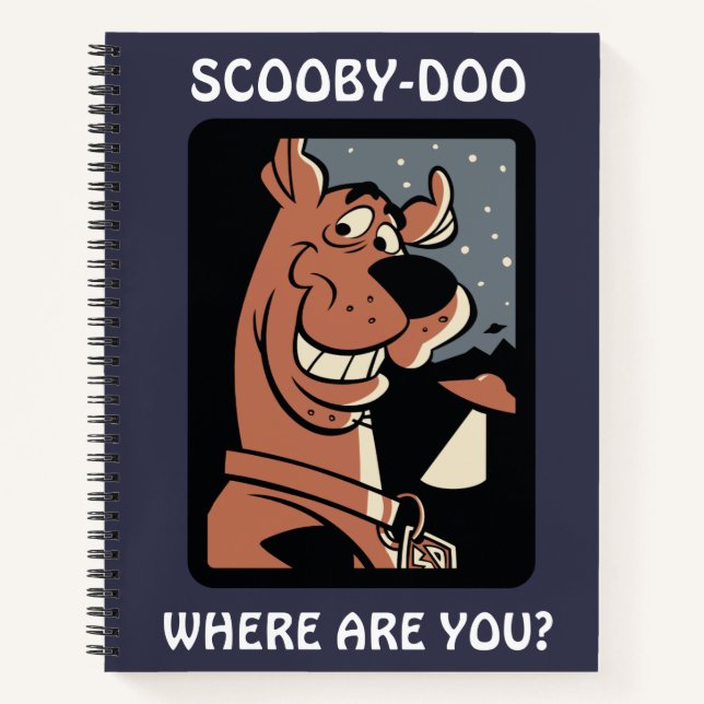 Cuaderno Scooby-Doo With UFO (Anverso)