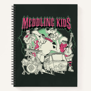 Cuaderno Scooby-Doo y la banda punk de los chicos entrometi