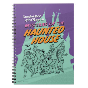 Cuaderno Scooby-Doo y la cuadrilla "casa encantada "