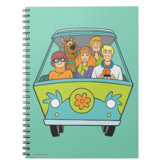 Cuaderno Scooby-Doo y la máquina de misterio de pandillas