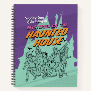 Cuaderno Scooby-Doo y la pandilla "casa embrujada"