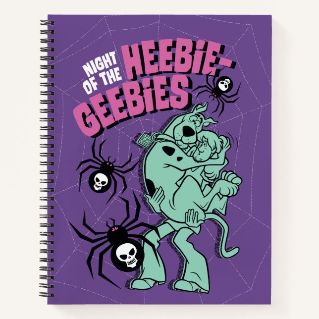 Cuaderno Scooby-Doo y Shaggy Heebie-Geebies (Anverso)