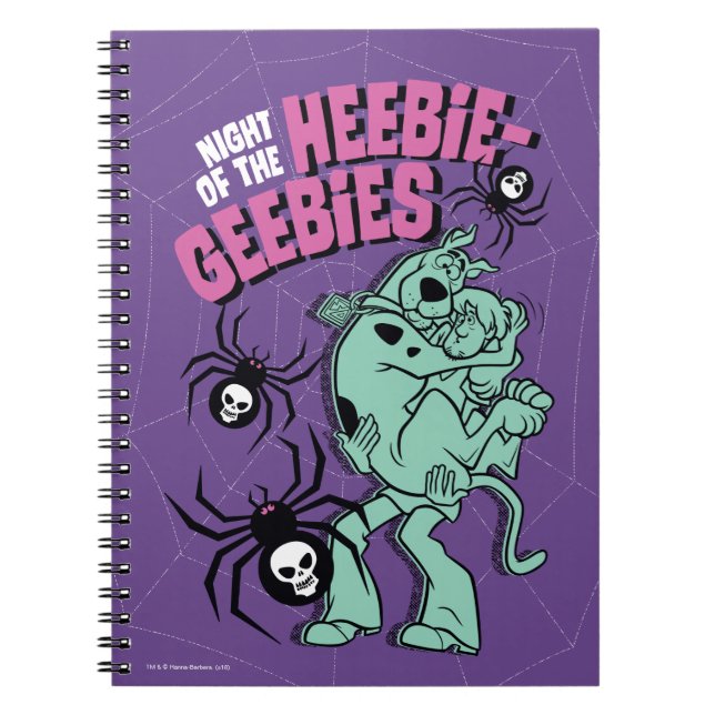 Cuaderno Scooby-Doo y Shaggy Heebie-Geebies (Frente)