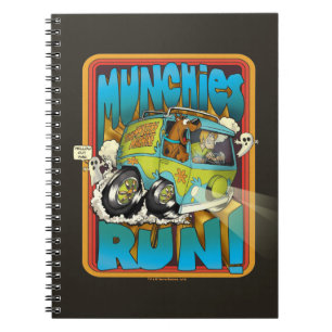 Cuaderno Scooby-Doo y Shaggy "¡Los Munchies corren!"