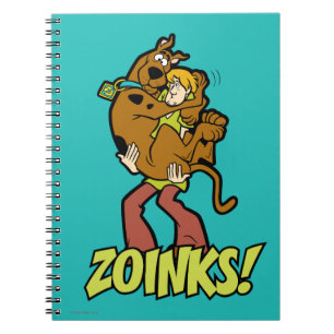 Cuaderno Scooby-Doo y Shaggy Zoinks!
