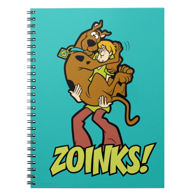 Cuaderno Scooby-Doo y Shaggy Zoinks! (Frente)