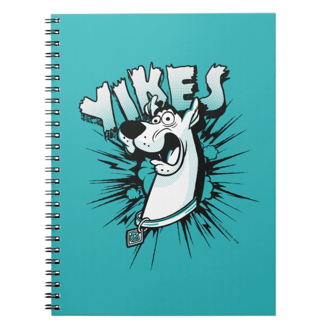 Cuaderno Scooby-Doo "¡Yikes!" Gráfico de semitono (Frente)
