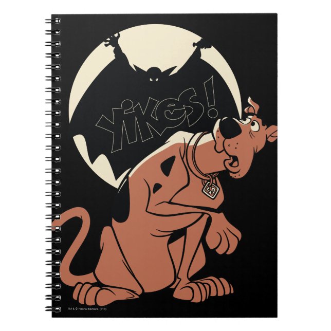 Cuaderno Scooby-Doo "¡Yikes!" Sombra de vampiros (Frente)