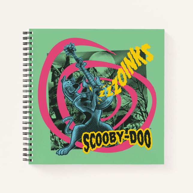 Cuaderno Scooby-Doo Zoinks Guitarra Gráfica Punk (Anverso)