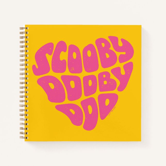 Cuaderno Scooby Dooby Doo Heart (Anverso)