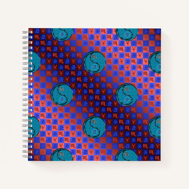 Cuaderno Scorpio & Water Ox (Anverso)