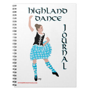 Cuaderno Scotland Highland Dance Journal