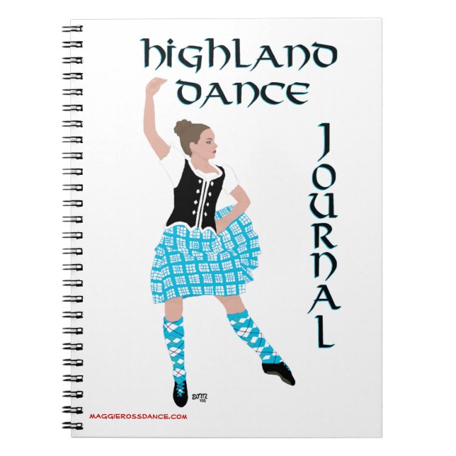 Cuaderno Scotland Highland Dance Journal (Frente)