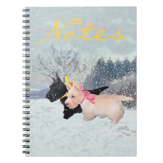 Cuaderno Scottie Pups (Frente)