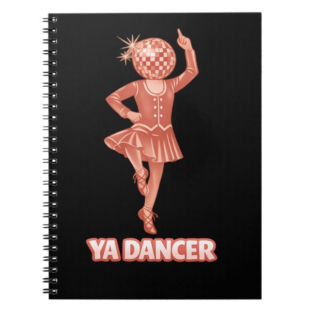 Cuaderno Scottish humour funny ya dancer Congratulations (Frente)