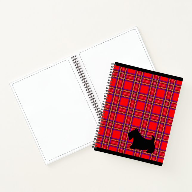 Cuaderno  Scottish Terrier Notebook Sketchbook Gift (Interior)