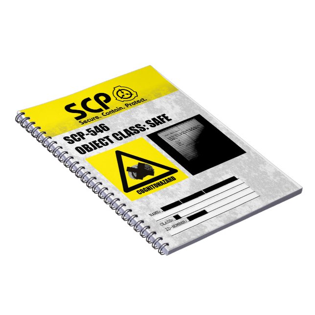 Cuaderno SCP - 546 "A Notebook" (Lado Derecho)