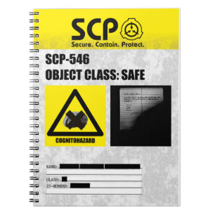 Cuaderno SCP - 546 "A Notebook"