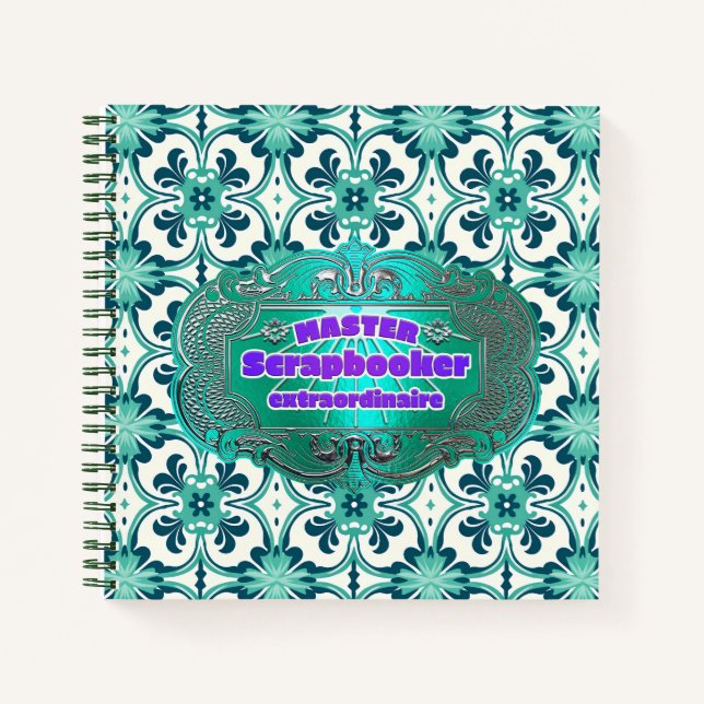 Cuaderno Scrapbookers - Master Scrapbooker Extraordinaire (Anverso)