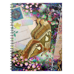 Cuaderno Scraps de mariposa de Junk Journal