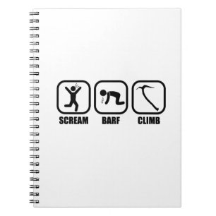 Cuaderno Scream Barf Climb