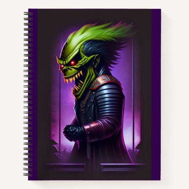 Cuaderno Screamin' Demon (Anverso)