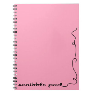 Cuaderno Scribble Pad Pink