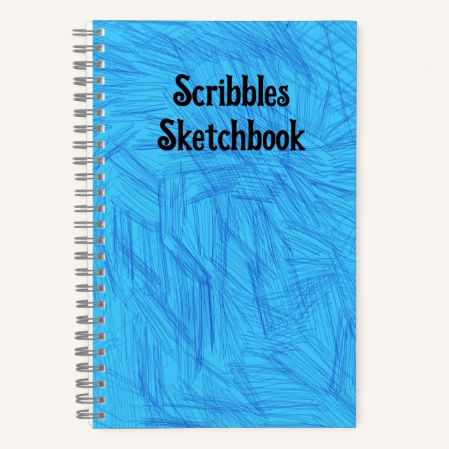 Cuaderno Scribbles Sketchbook Light Blue (Anverso)