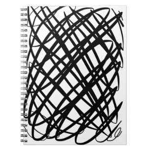 Cuaderno Scribe simple Negro Espiral