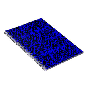 Cuaderno Scribe simple   Tejido Espejo   Azul   Espiral
