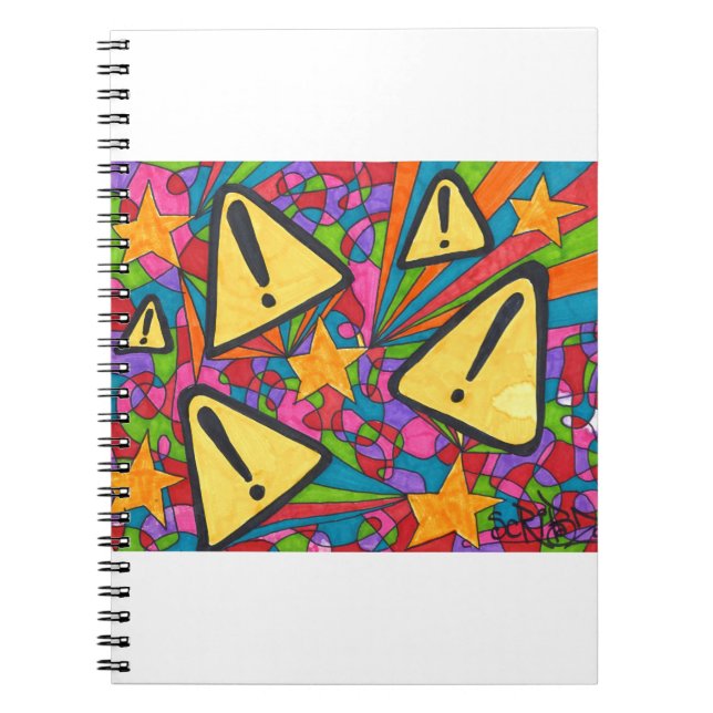 CUADERNO SCRIBZ KIDZ SKATEBOARD / JMT (Frente)
