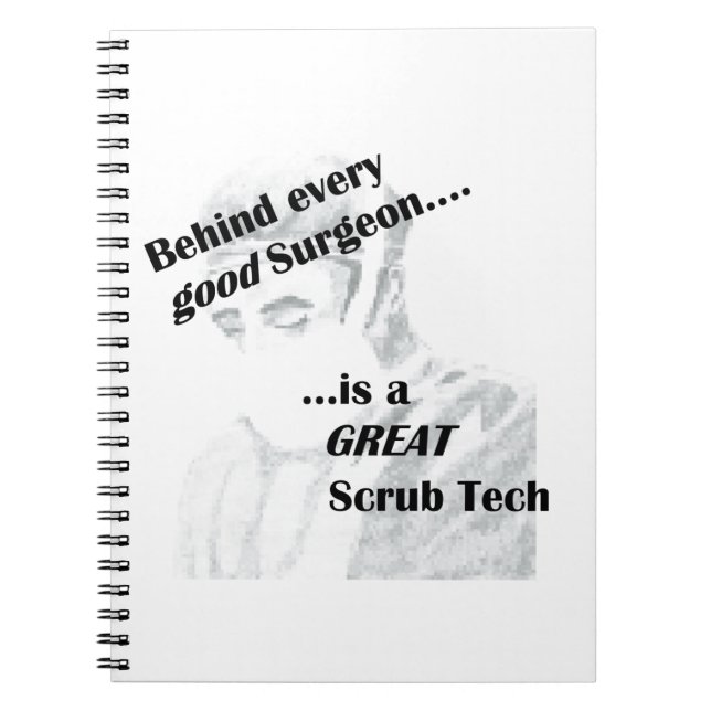 Cuaderno Scrub Tech (Frente)